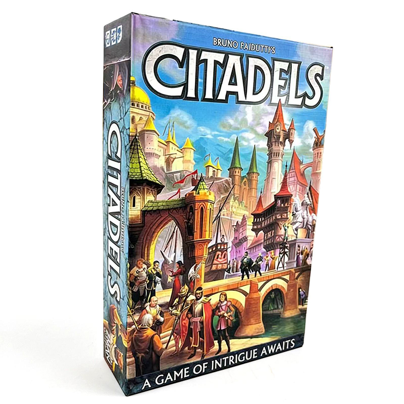Board Game Catan - Fortress Revised Edition Clash Medieval City