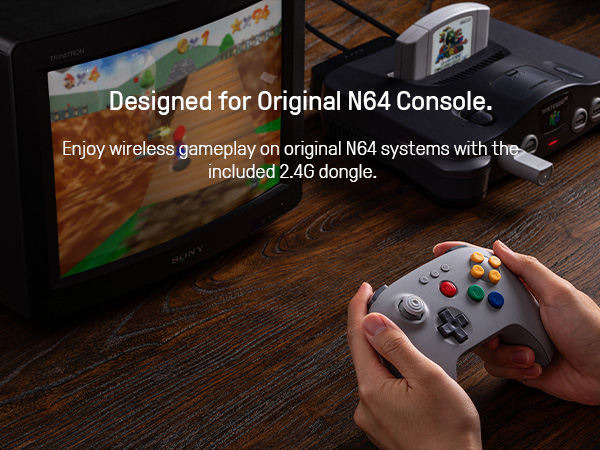 8BitDo N64 2.4G Wireless Gamin - Board Game Android ulasan dan harga