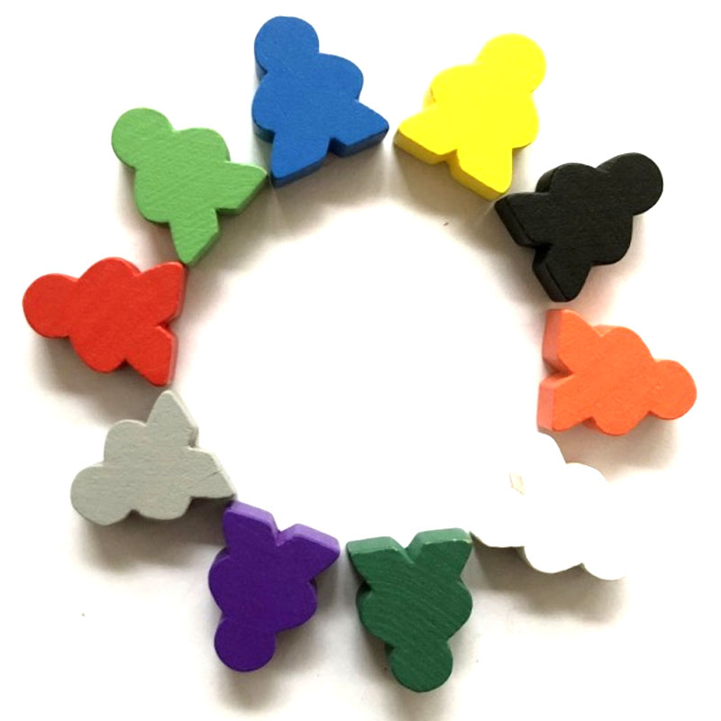 10Pieces Big Size 20*23*10mm W - Board Game Catan ulasan dan harga