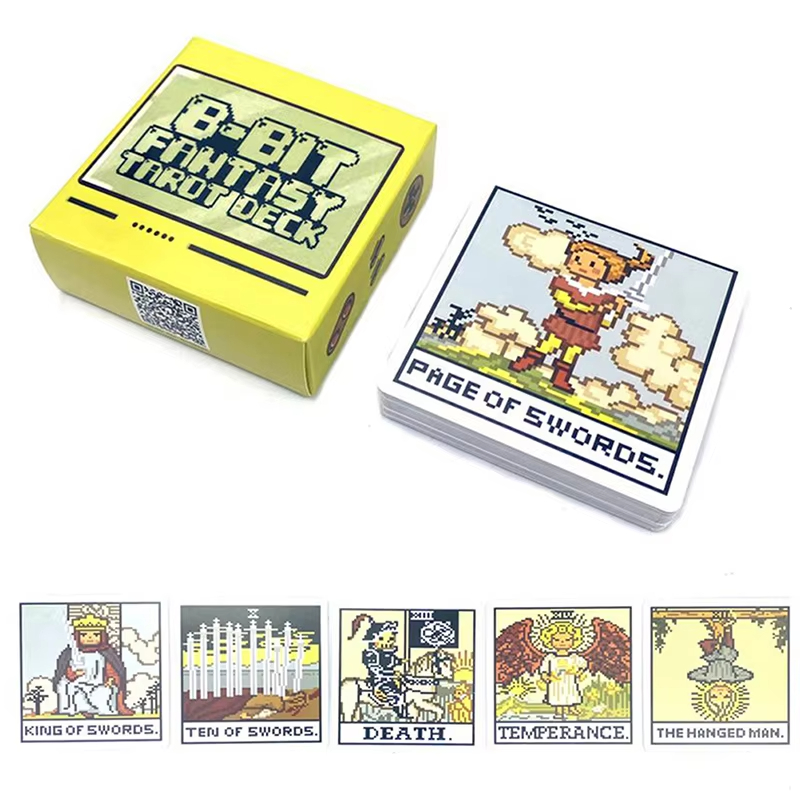 8 Bit Fantasy Tarot Deck Card  - Board Game Of Life ulasan dan harga