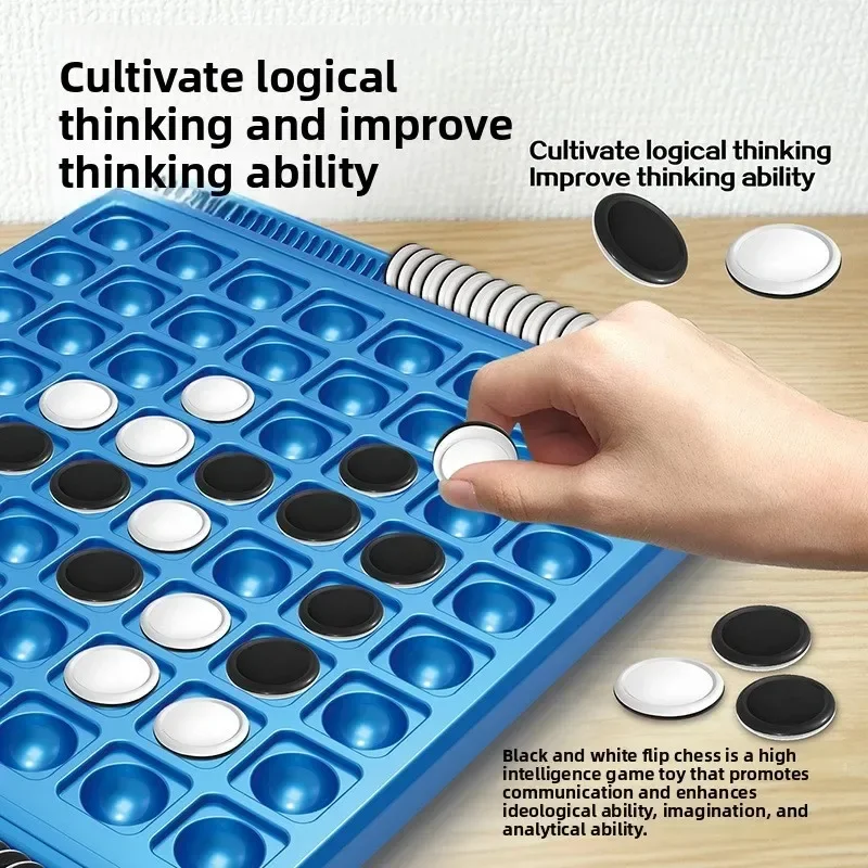 Dual-Side Flip Board Strategy  - Strategy Board Game ulasan dan harga