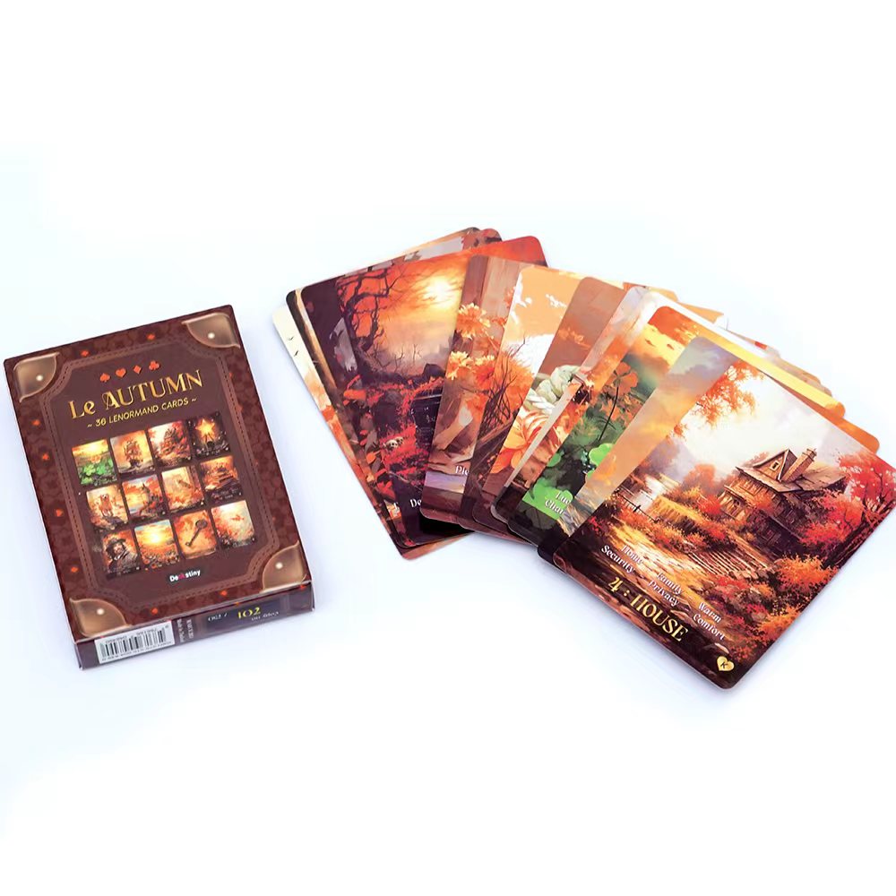 Lenormand Tarot Deck Le Autumn - Board Game Of Life ulasan dan harga