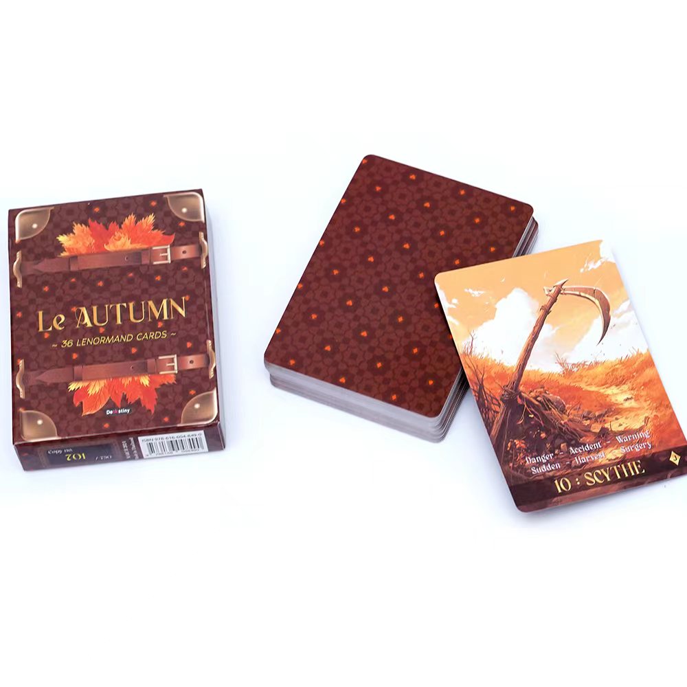 Lenormand Tarot Deck Le Autumn - Board Game Of Life ulasan dan harga