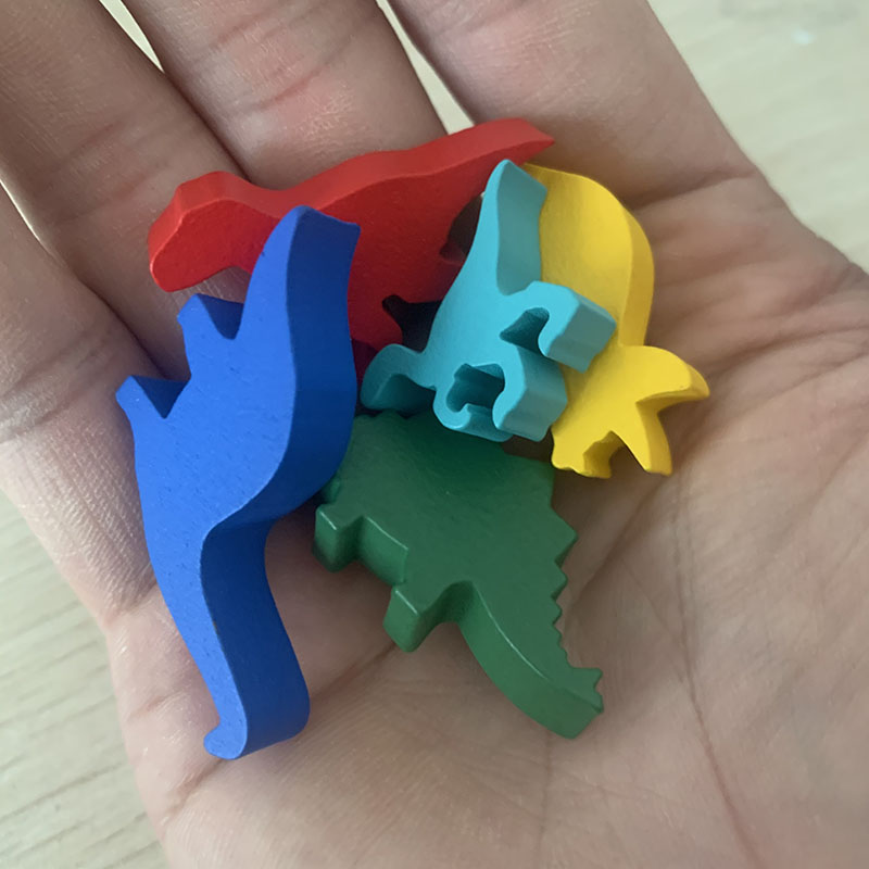 5 Pcs/set Wooden Dinosaur Boar - Board Game Catan ulasan dan harga