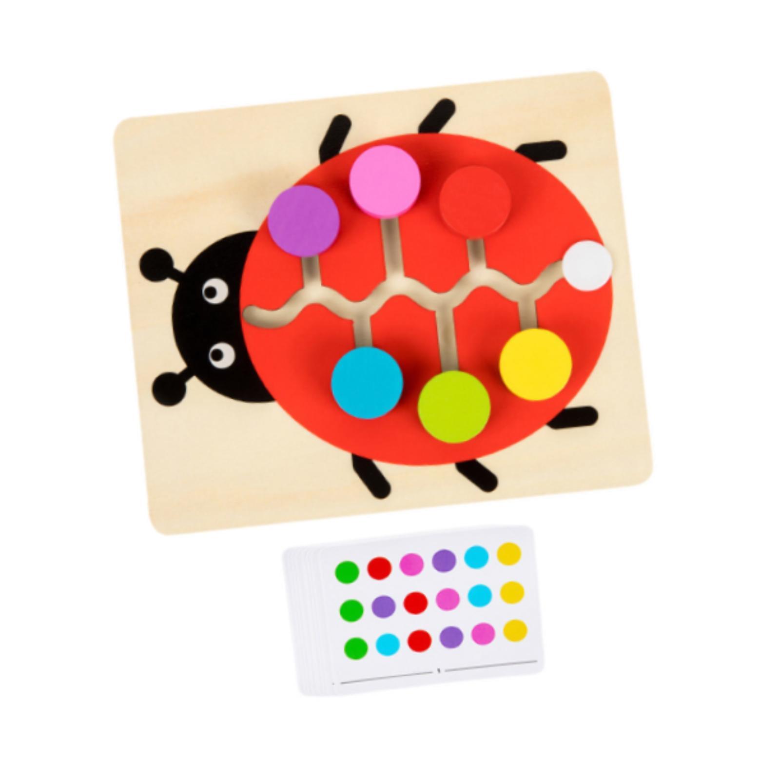 Wood Color Matching Slide Puzz - Strategy Board Game ulasan dan harga