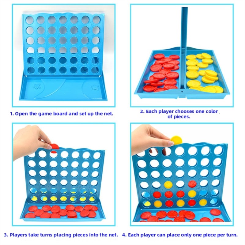 3D Four-in-a-Row Board Game fo - Board Game Live ulasan dan harga