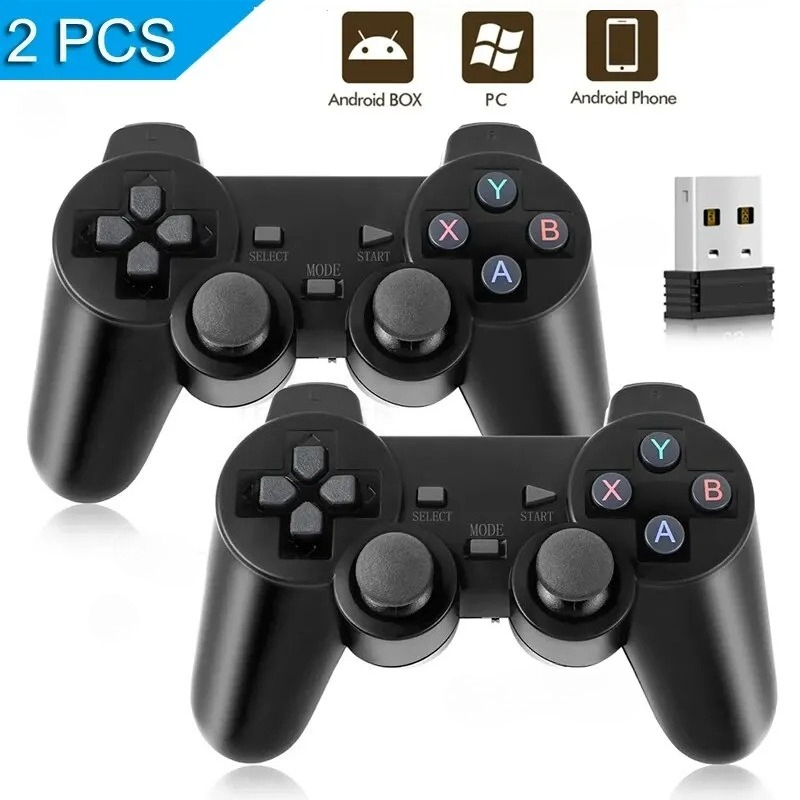 1PC/2PCS 2.4GHz Wireless Gamep - Board Game Android ulasan dan harga