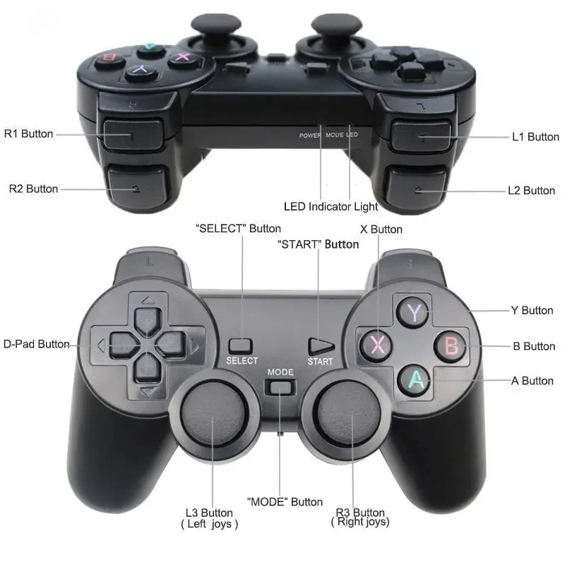 1PC/2PCS 2.4GHz Wireless Gamep - Board Game Android ulasan dan harga