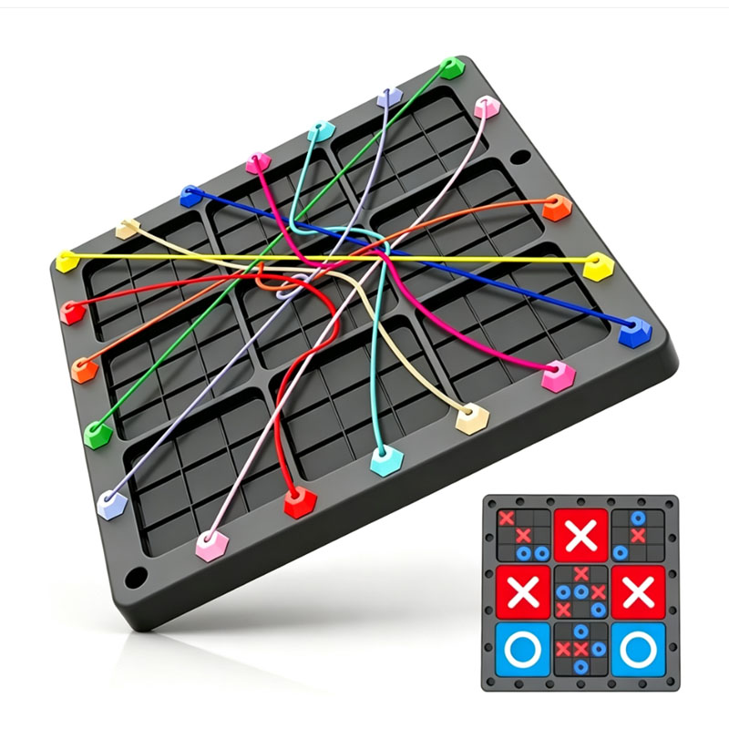 NEW 2 In1 Tic Tac Toe Board Ga - Strategy Board Game ulasan dan harga
