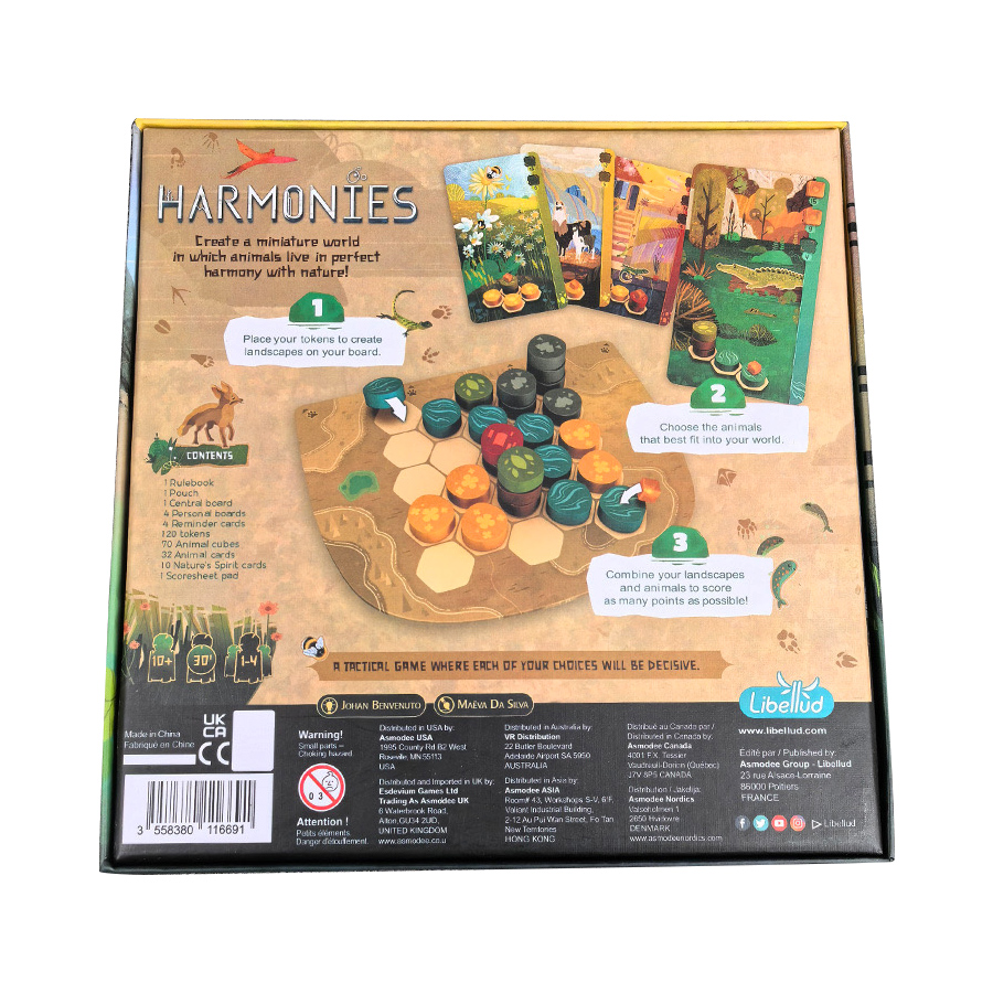 Harmonies - Board Games - Crea - Board Game Catan ulasan dan harga