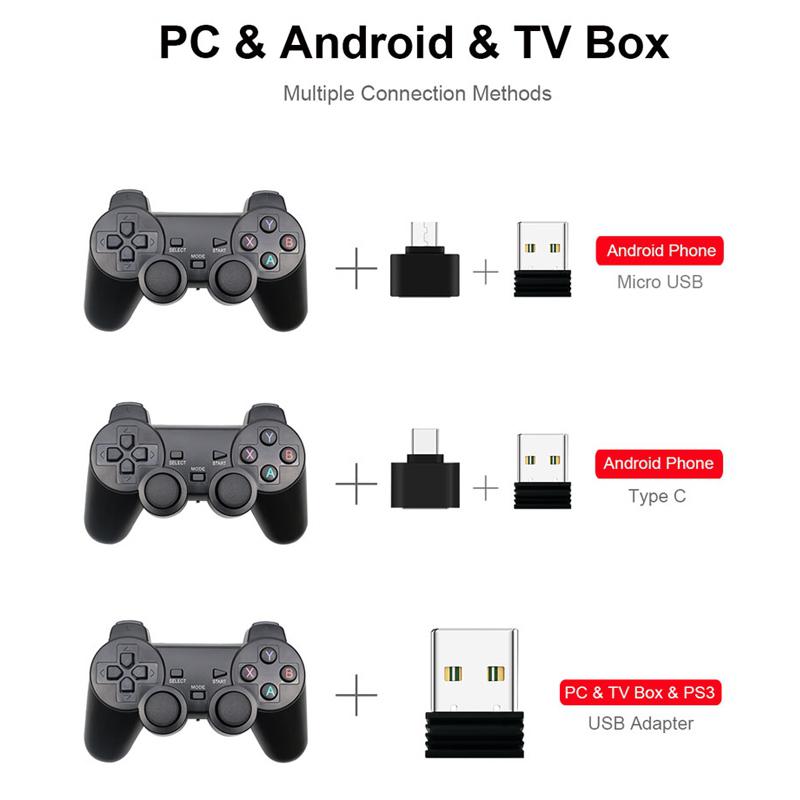 2.4G Wireless Game Gamepad Con - Board Game Android ulasan dan harga