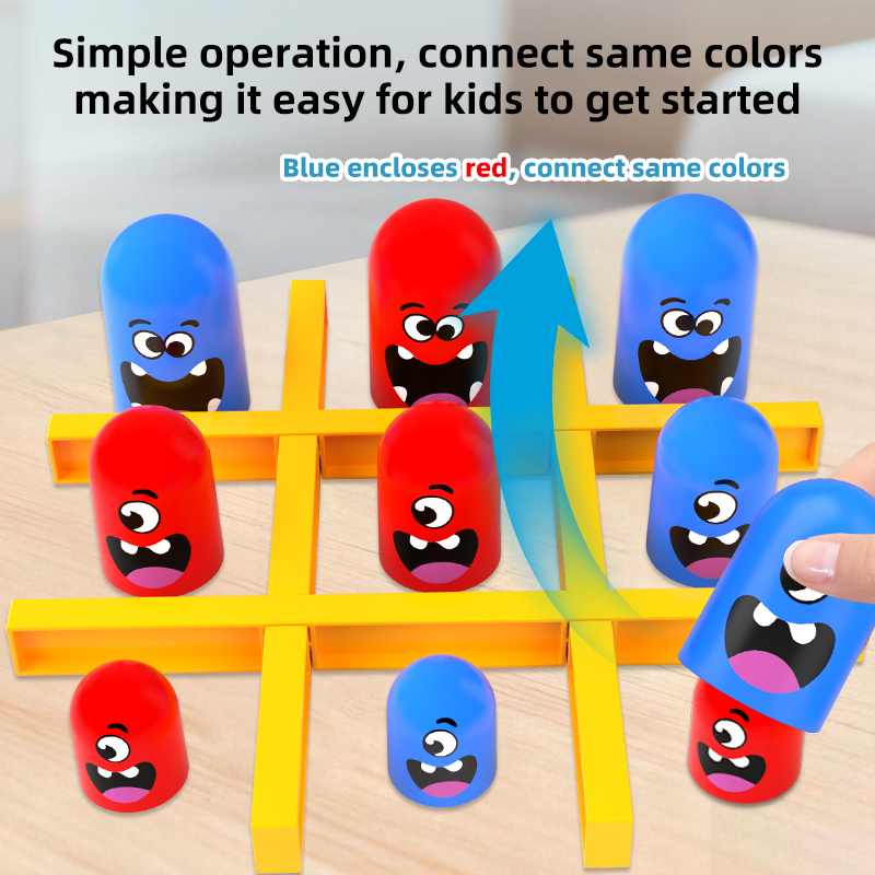 Tic-Tac-Toe Eat-and-Be-Sized S - Board Game Live ulasan dan harga